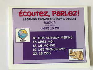 Ecoutez, Parlez! - Book 4