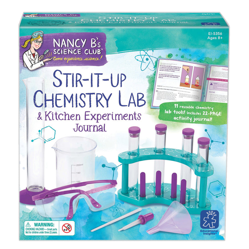 NANCY B SCIENCE CLUB STIR-IT-UP CHEMISTRY LAB & KITCHEN EXPERIMENT