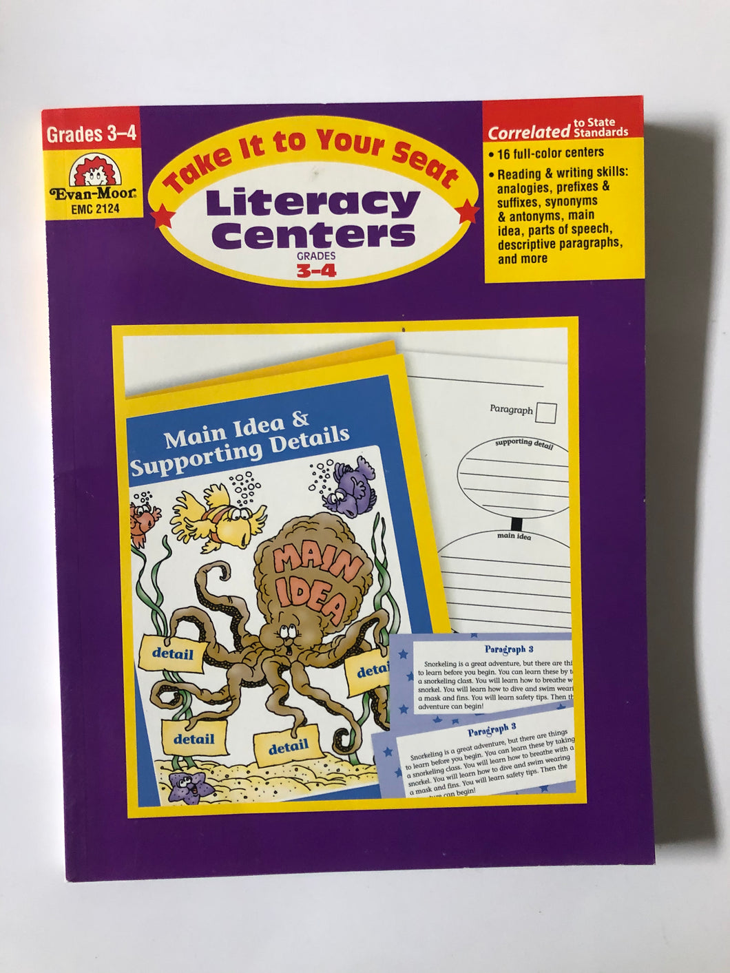 Literacy centers - grades 3-4