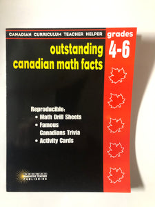 outstanding Canadian math facts - grades 4-6