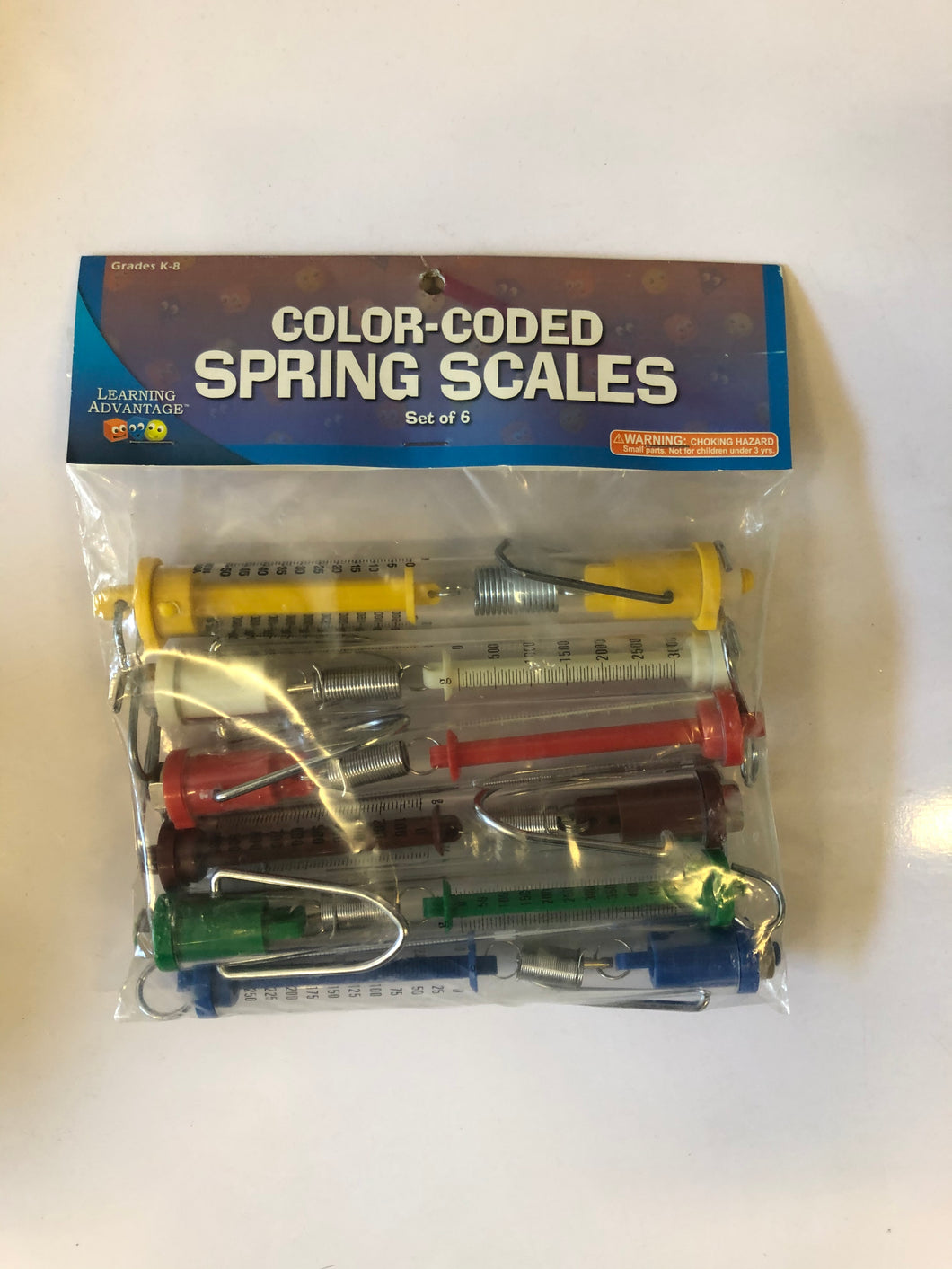 Color-Coded Spring Scales | Grades K-8