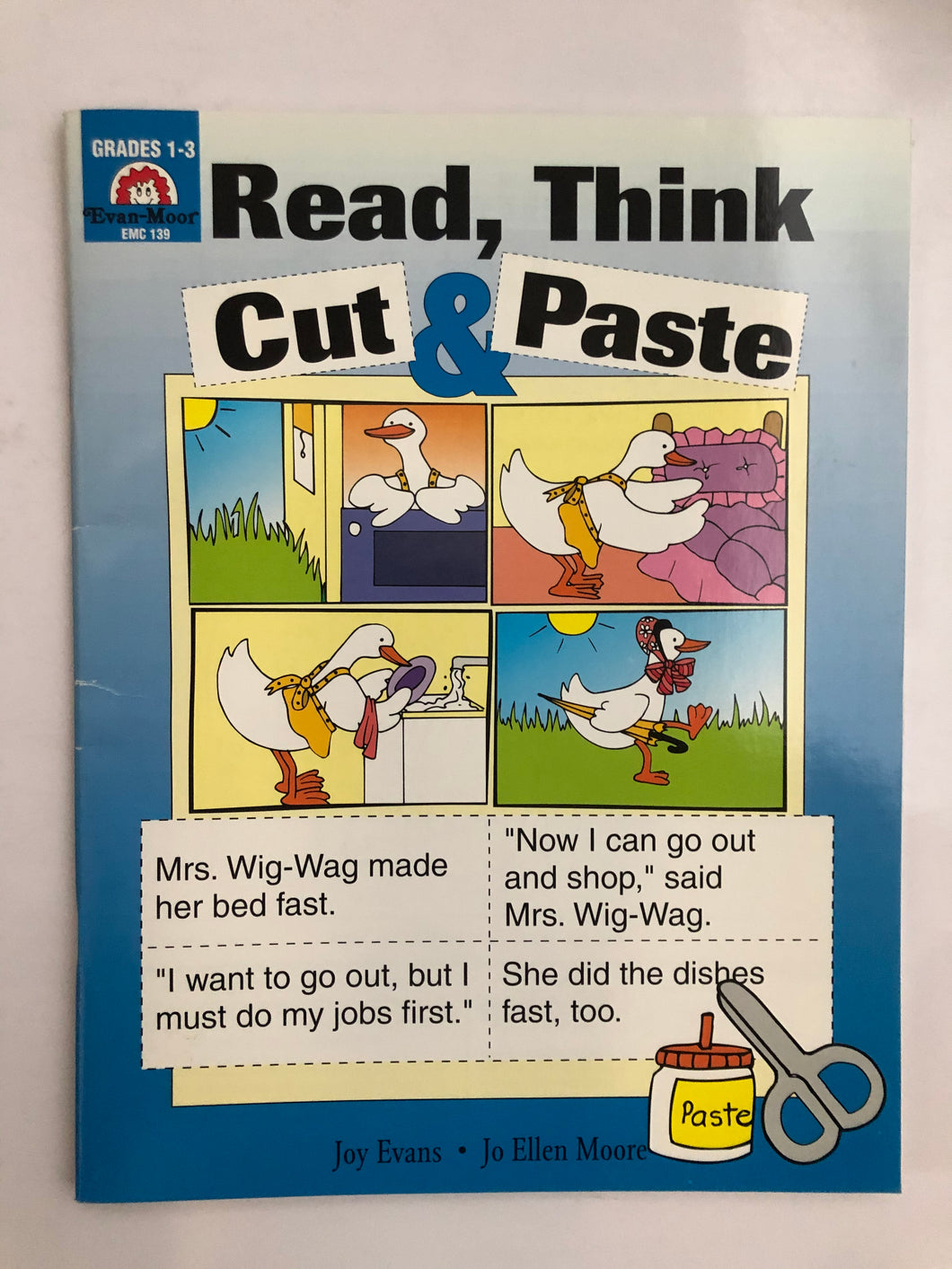 Read, Think, Cut and Paste | Grades 1-3