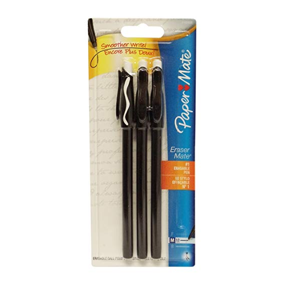 SD10 - Pen(s) Erasermate Black