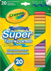 BY15 - 20 Super Tip Crayola Markers Crayola