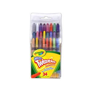 BY30 - Mini Twistable Wax Crayons Crayola 24's