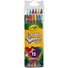 BY86 - 12 Twistable Pencil Crayons Crayola