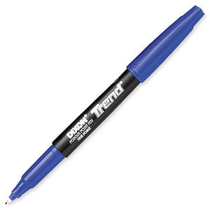 DX42 - Pen Fine Tip Blue Felt Fineliner