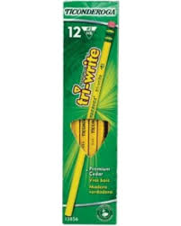 DX76 - Tri-Conderoga Primary Pencil black 12 pk.