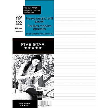 HY46 - 5 Star Refill Paper Heavyweight 200 shts