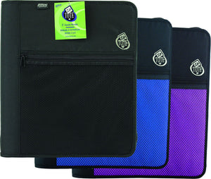 HY95 - 2” Nylon Zipper Tote Binder