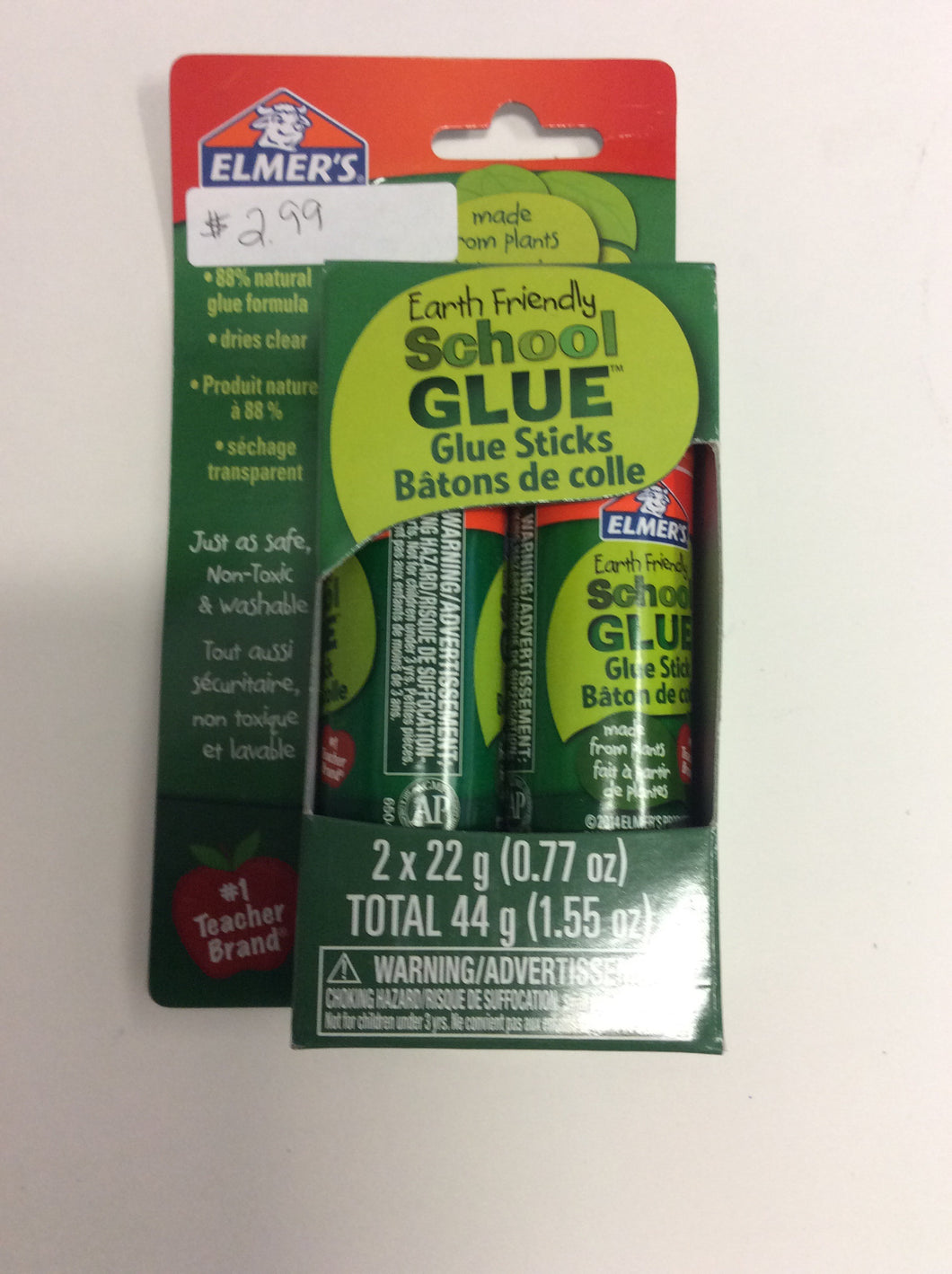 Elmer’s glue stick. 2 x 22g.