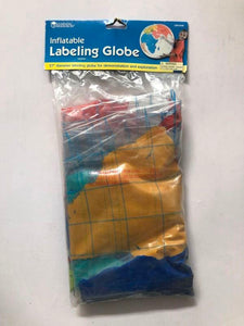 Inflatable Labeling Globe | Grades 2-5