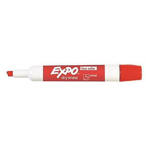 SF85 - Dry Erase Marker Chisel Tip Low Odour Red