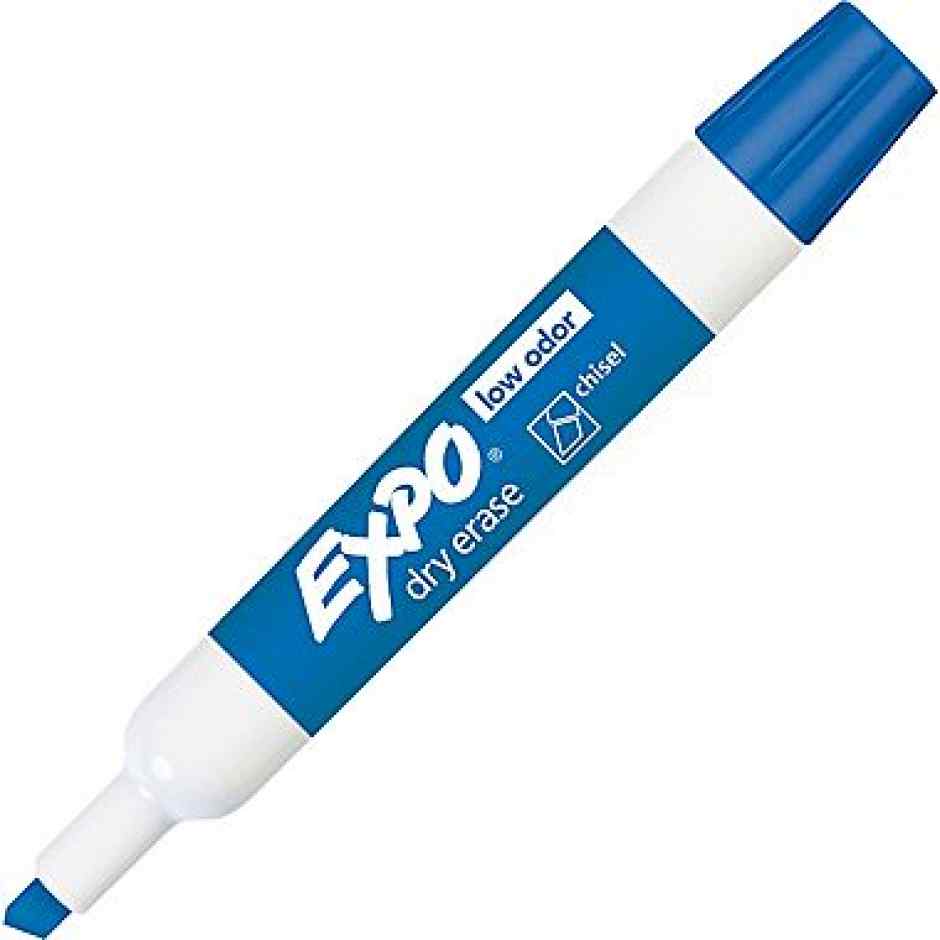 SF88 - Dry Erase Marker Chisel Tip Low Odour Blue