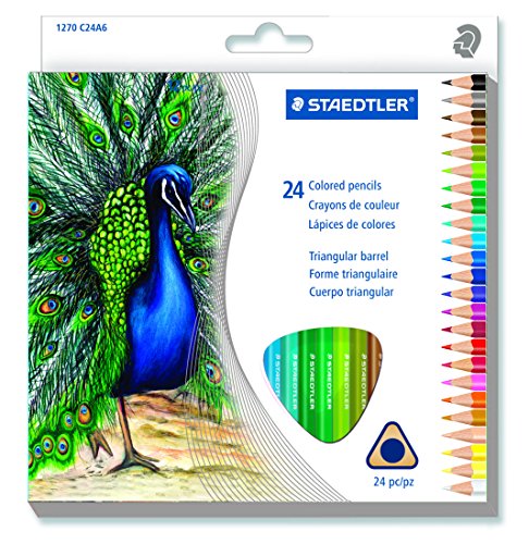 SR07 - 24 Pencil Crayons Staedtler PreSharp.