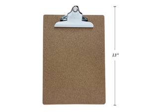 SS92 - Masonite Clipboard 9" x 12.5"