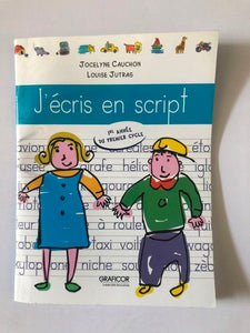 J'ecris en Script